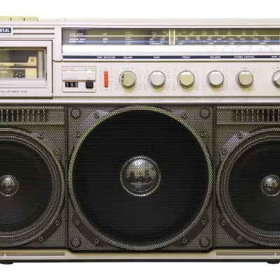 Radiocasetofon stereo vintage, anii '80